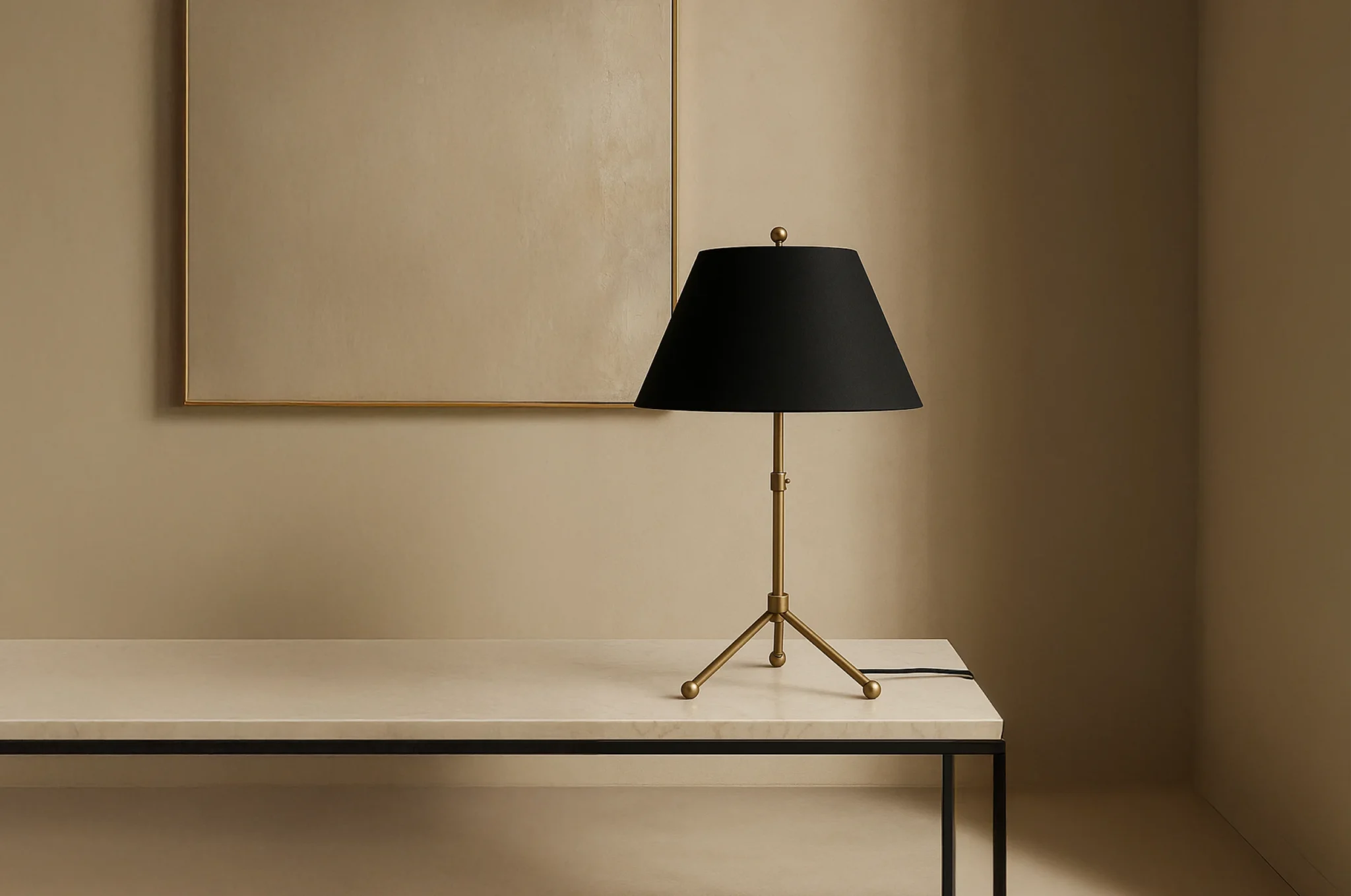 TRÍPODE NOIR table lamp